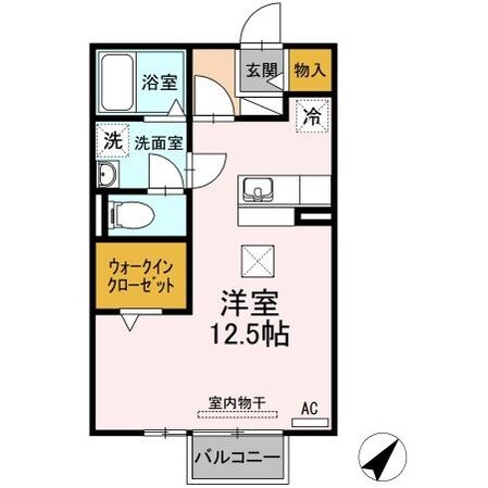 西枇杷島駅 徒歩1分 1階の物件間取画像